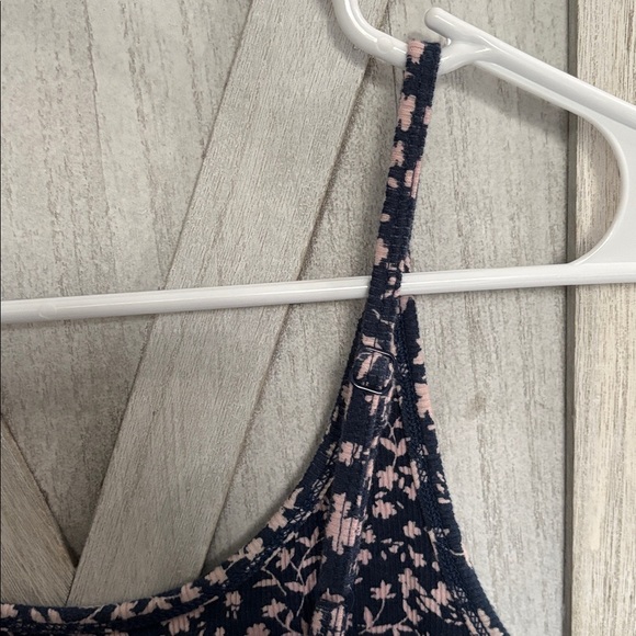 Old Navy Blue and Pink Floral Dress - Picture 5 of 7